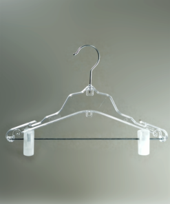 Percha de Acrílico con Broches Niño